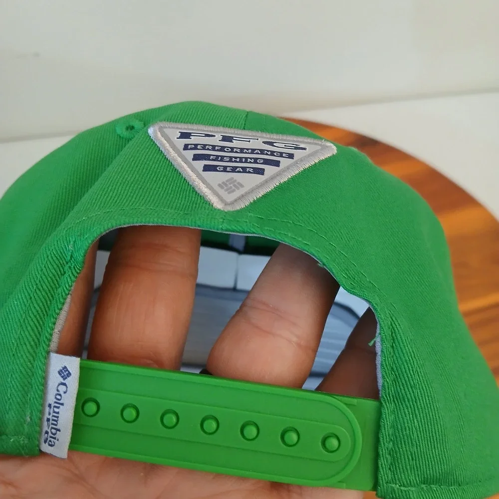 Oregon Ducks‎ Hat Cap Columbia PFG Back Tack Snapback Hat Rope Green